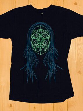 Steve Aoki DJ EDM Festival Music Fractal Digital Dance Artist Album T-Shirt M